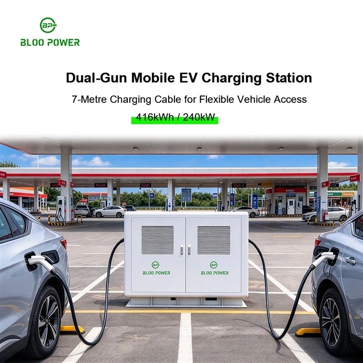 416kwh 240kw Dual-Gun Mobile Energy Storage EV Charging Station(1)