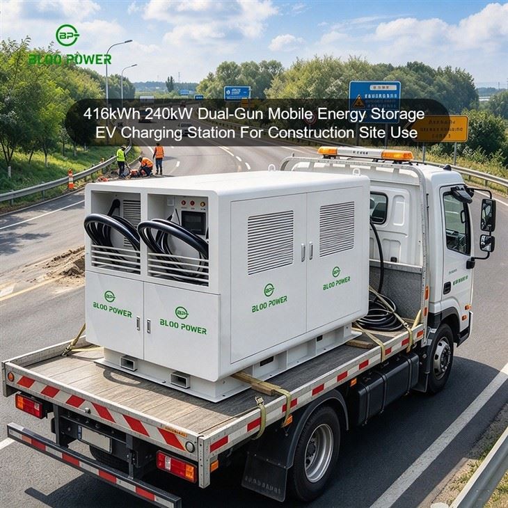 416kWh 240kW Dual-Gun Mobile Energy Storage EV Charging Statio(1)