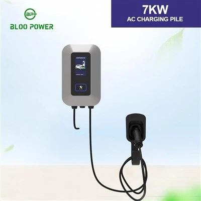 EV un singur EV care stochează energia solară cu baterii